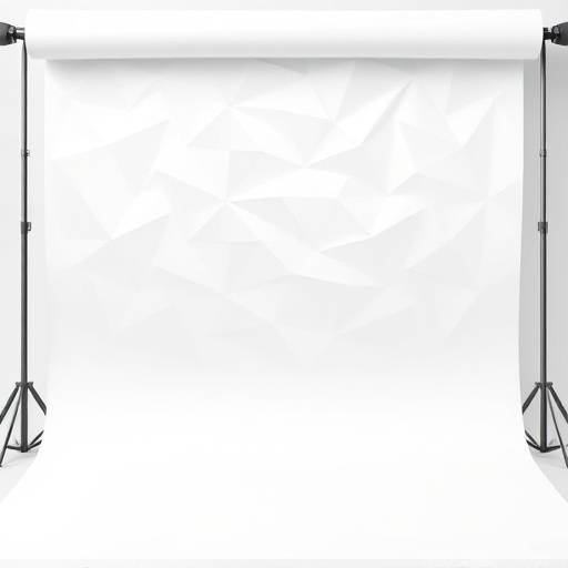Roll of seamless paper backdrop